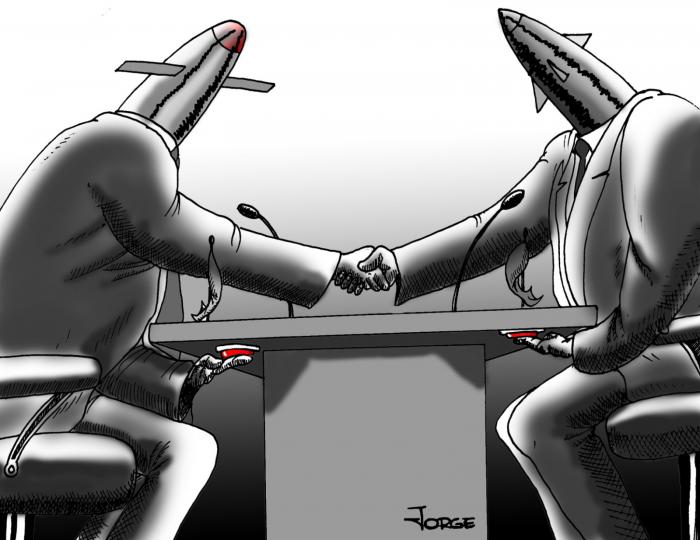 Diálogo como tapadera del crimen 