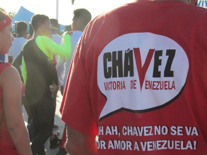 Chávez es parte de su pueblo, vive en él. 
