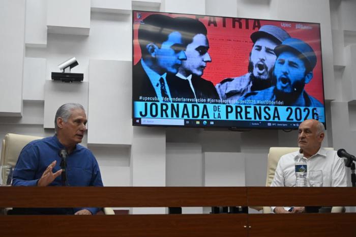 Acto con DC de la prensa cubana