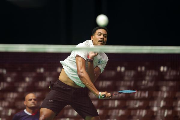 Roberto posee sus mayores posibilidades en el doble mixto, junto a Taymara Oropesa.