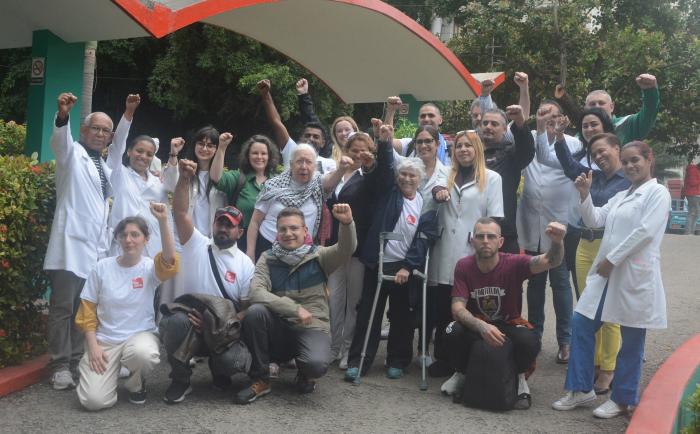 La solidaridad llega desde distintas latitudes. 