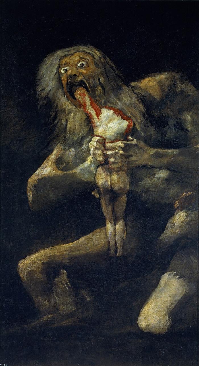 Saturno devorando a sus hijos (1823)