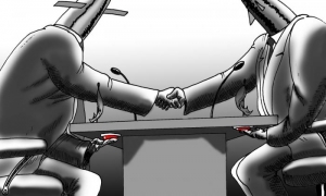 Diálogo como tapadera del crimen