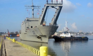 Buque con donacion humanitaria del pueblo de Mexico al pueblo de Cuba.