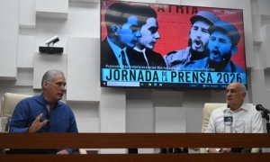 Acto con DC de la prensa cubana