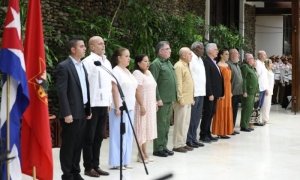 Acto de condecoraciones a jóvenes