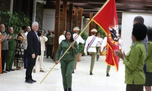 Acto de condecoraciones a jóvenes