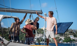 veleros del convoy solidario Nuestra América