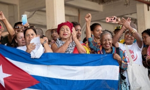 veleros del convoy solidario Nuestra América