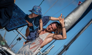 veleros del convoy solidario Nuestra América