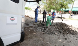 Fotorreportaje en la empresa del gas