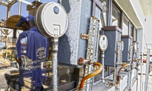 Fotorreportaje en la empresa del gas