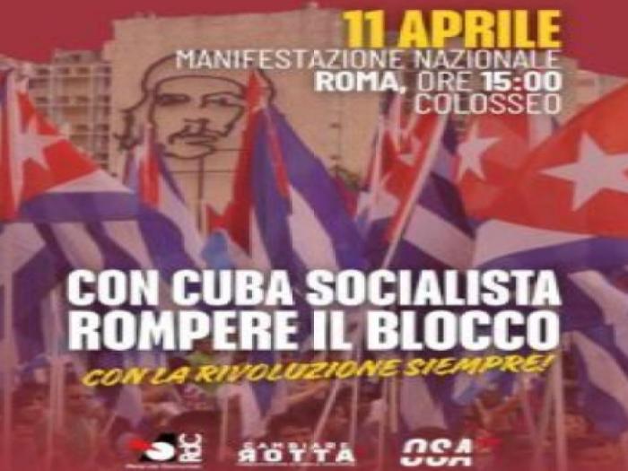 Crece con fuerza en Italia apoyo a Cuba
