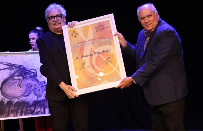Amaury Pérez Premio Nacional de Música