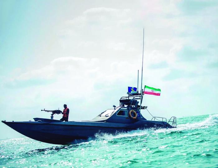 «Las Fuerzas Armadas de la República Islámica de Irán declaran con claridad y firmeza que la seguridad de los puertos en el golfo Pérsico y el mar de Omán es para todos o para nadie».  foto: Al Mayadeen