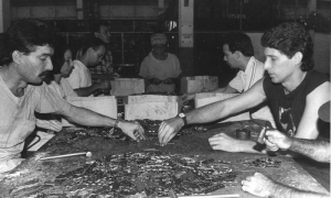 El Presidente cubano, Miguel Díaz-Canel Bermúdez, durante sus años en la UJC. 
