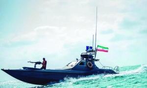 «Las Fuerzas Armadas de la República Islámica de Irán declaran con claridad y firmeza que la seguridad de los puertos en el golfo Pérsico y el mar de Omán es para todos o para nadie».  foto: Al Mayadeen