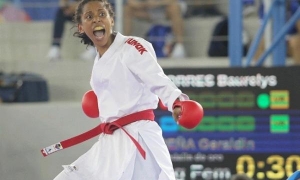 Baurelys Torres karate, campeona centroamericana y del Caribe San Salvador-2023