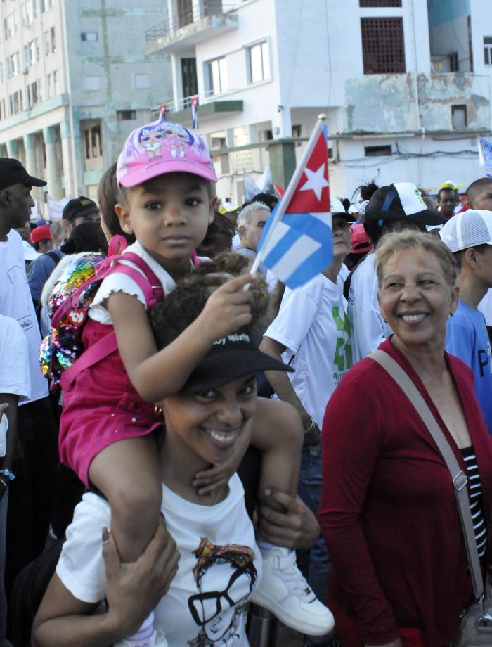 Marcha del 1 de Mayo.