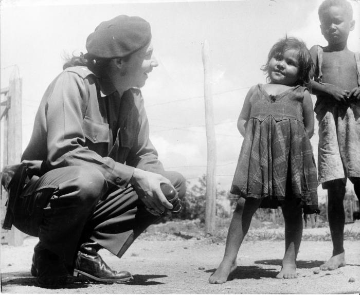 Recorrido del Comandante Raúl Castro por el II Frente Oriental Frank País en 1959.
