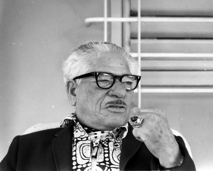 Felix B. Caignet, escritor y compositor cubano.
Foto:Jorge Oller, 19 de junio de 1967.
Publicada: 25/05/2011
Gnet0002