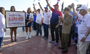 Raúl en el Primero de Mayo