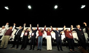 Ariadna Montiel como presidenta de Morena en México