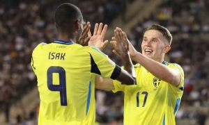 Viktor Gyokeres y Alexander Isak