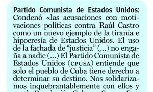 Solidaridad Cuba Marcha Infografia