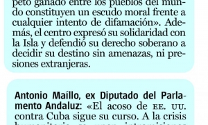 Solidaridad Cuba Marcha Infografia
