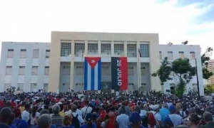 Acto en Santiago