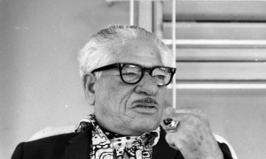 Felix B. Caignet, escritor y compositor cubano.
Foto:Jorge Oller, 19 de junio de 1967.
Publicada: 25/05/2011
Gnet0002