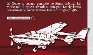 espacio aéreo cubano del 94 al 96