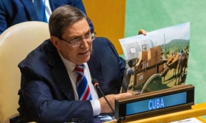 Bruno Rodríguez Parrilla en la Asamblea General de la ONU