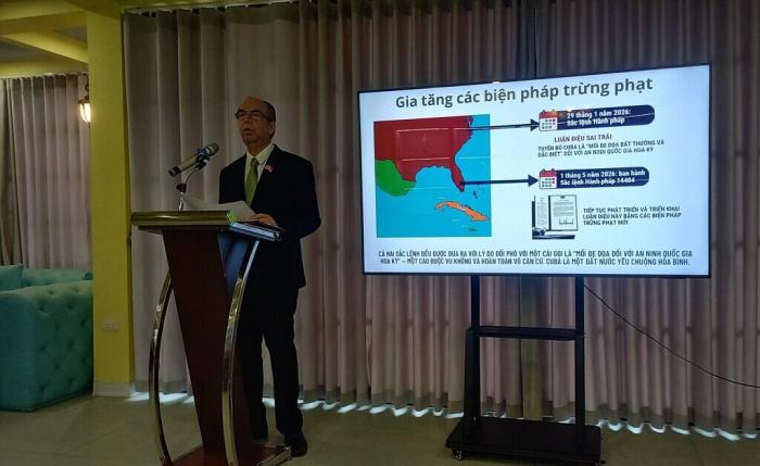 Cuba denuncia en Vietnam