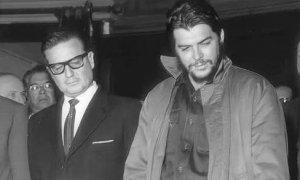 Allende y el Che. En el fondo, las posiciones eran similares, iguales. foto: Julio Robles