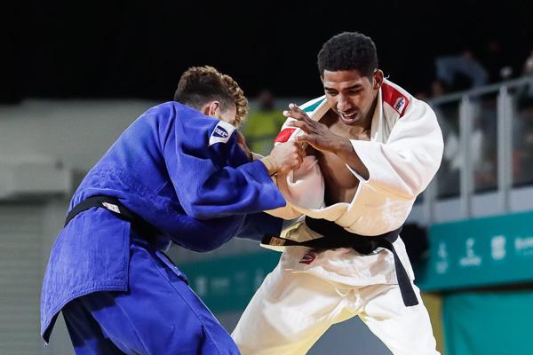 Orlando Polanco de Judo diviciñon 66kg en los XIX Juegos Panamericanos Santiago de Chile 2023