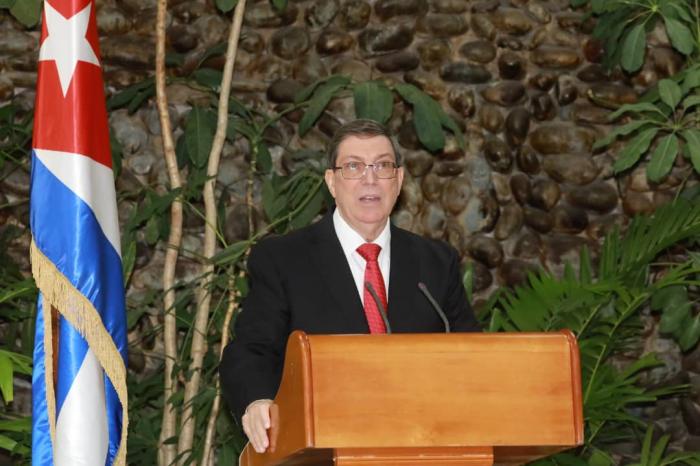 Rodríguez Parrilla denunció la maquinaria de acciones para variar el tradicional voto a favor de Cuba. FOTO: VLADIMIR MOLINA