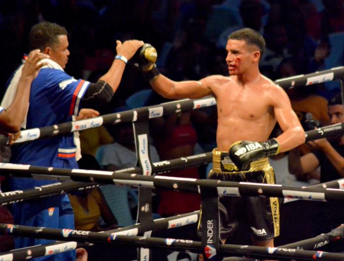 Cartel Boxeo Profesional Cuba Saidel Horta.