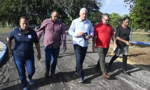 Presidente Díaz-Canel chequea Programa Integral de Abasto de Agua en La Habana