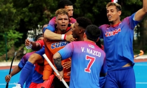 Ignacio Aroche se creció en la tanda de penales de la final en los Juegos Centroamericanos y del Caribe. FOTO: Ricardo López Hevia