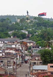 El monumento al Che Guevara se encuentra en la ciudad de Santa Clara, a unos 300 km de la capital cubana.