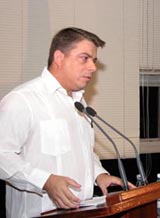 Cada a�o Cuba pierde 1 803 millones de d�lares como consecuencia de esta virtual guerra impuesta por Estados Unidos, expres� Felipe P�rez Roque, Ministro de Relaciones Exteriores. Foto: ARNALDO SANTOS