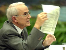 Francisco Sobern Valds, Ministro Presidente del Banco Central de Cuba. Foto: AHMED VELZQUEZ