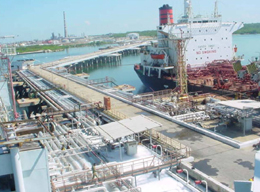 En este muelle podr�n atracar buques de hasta 70 000 toneladas de desplazamiento.
