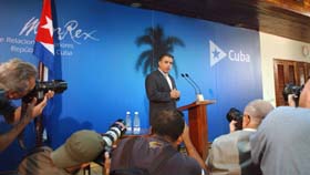 El canciller Felipe P�rez Roque. Foto:Juvenal Bal�n