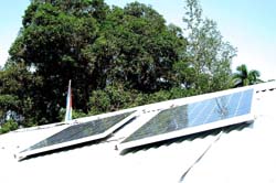 La produccin de paneles solares forma parte de la Revolucin Energtica.