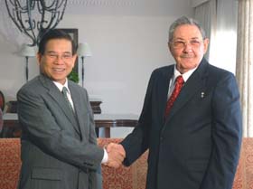 El encuentro de Raúl y el Presidente vietnamita reafirmó los históricos vínculos fraternales entre ambos pueblos