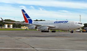 La adquisicin de aviones IL96 ha potenciado las operaciones nacionales e internacionales.