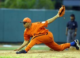 Ulacia sacó los últimos 8 outs. Foto: Ricardo López Hevia